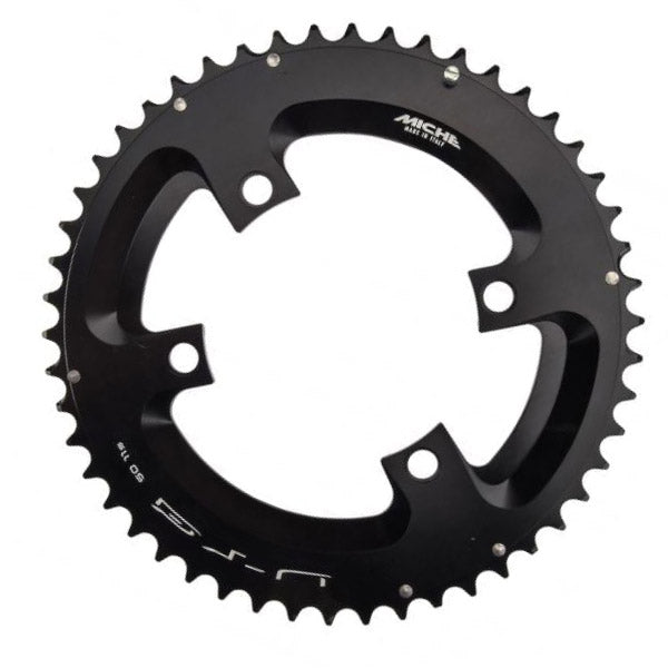 Miche kettingblad 105 11v 51t alu zwart shimano utg 5800