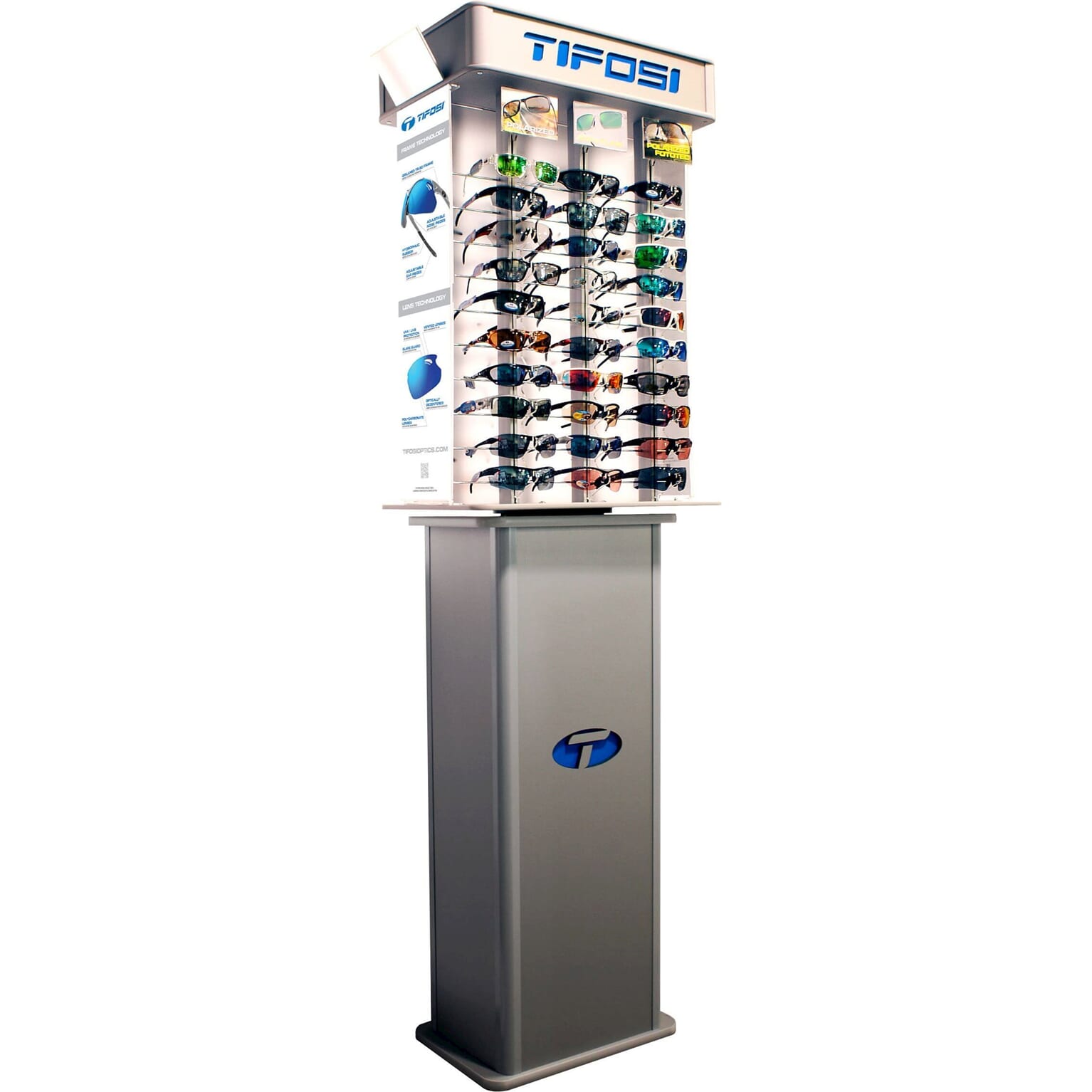 Tifosi Display 60 brillen (excl. basis en brillen)