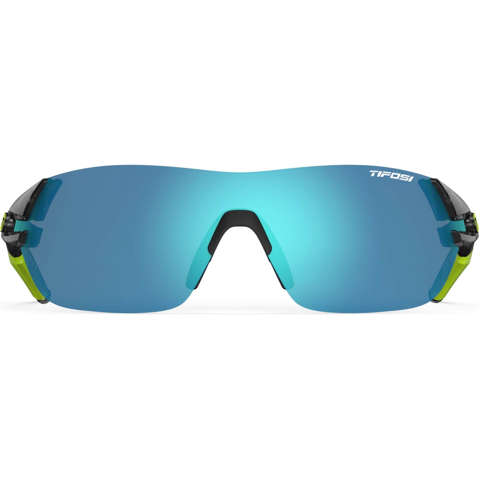 Tifosi Bril Slice kristal smoke helder blauw