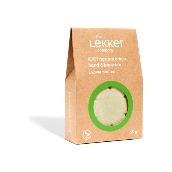 The LEKKER company Natuurlijke Hand Body Bar Shower Par-tea
