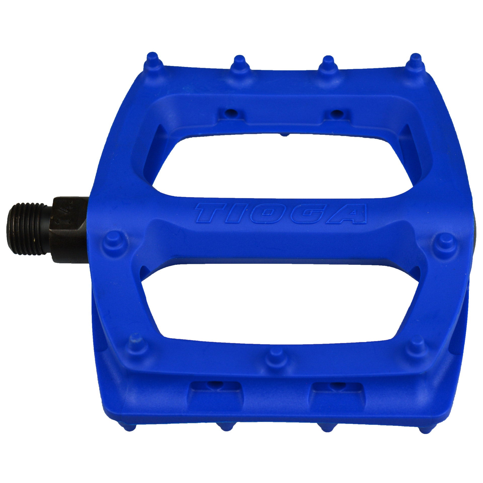 Pédale Tioga Surefoot Slim bleu