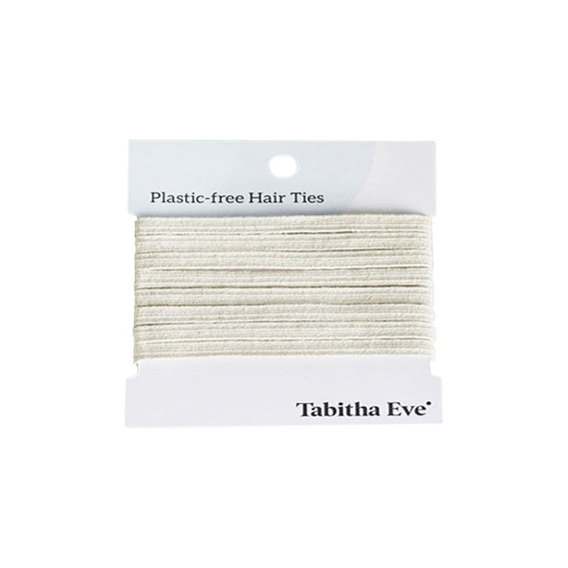 Tabitha Eve Plasticvrije Haar elastiekjes 8 stuks creme