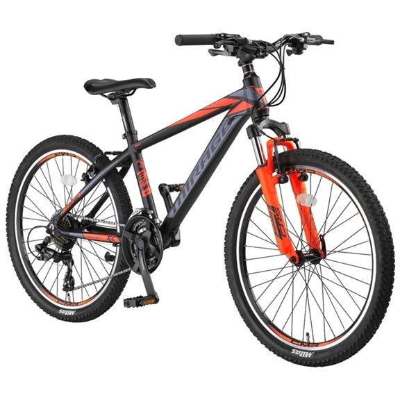 Umit Umit 24 inch MTB Black -Orange *** IN PRIJS VERLAAGD ***