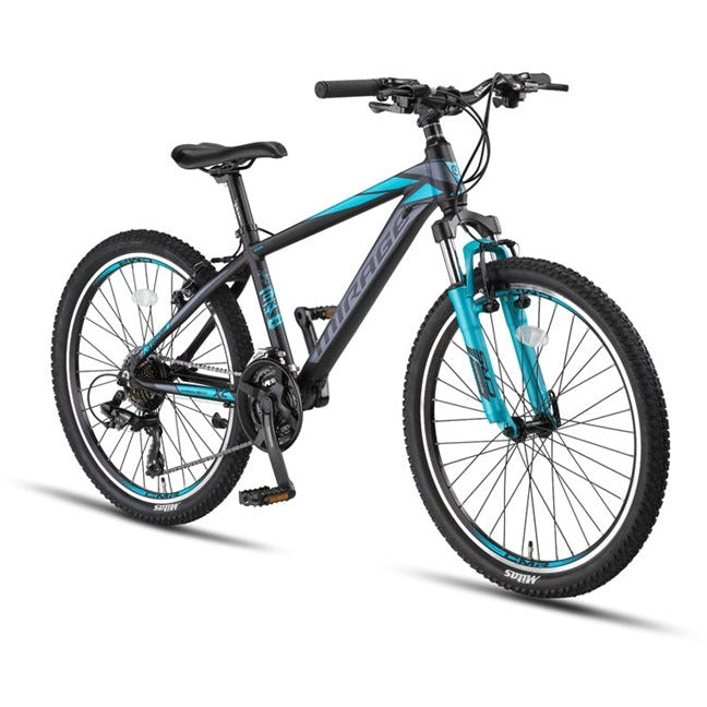 Umit Mirage 24 inch MTB Black -Turquoise *** IN PRIJS VERLAAGD ***