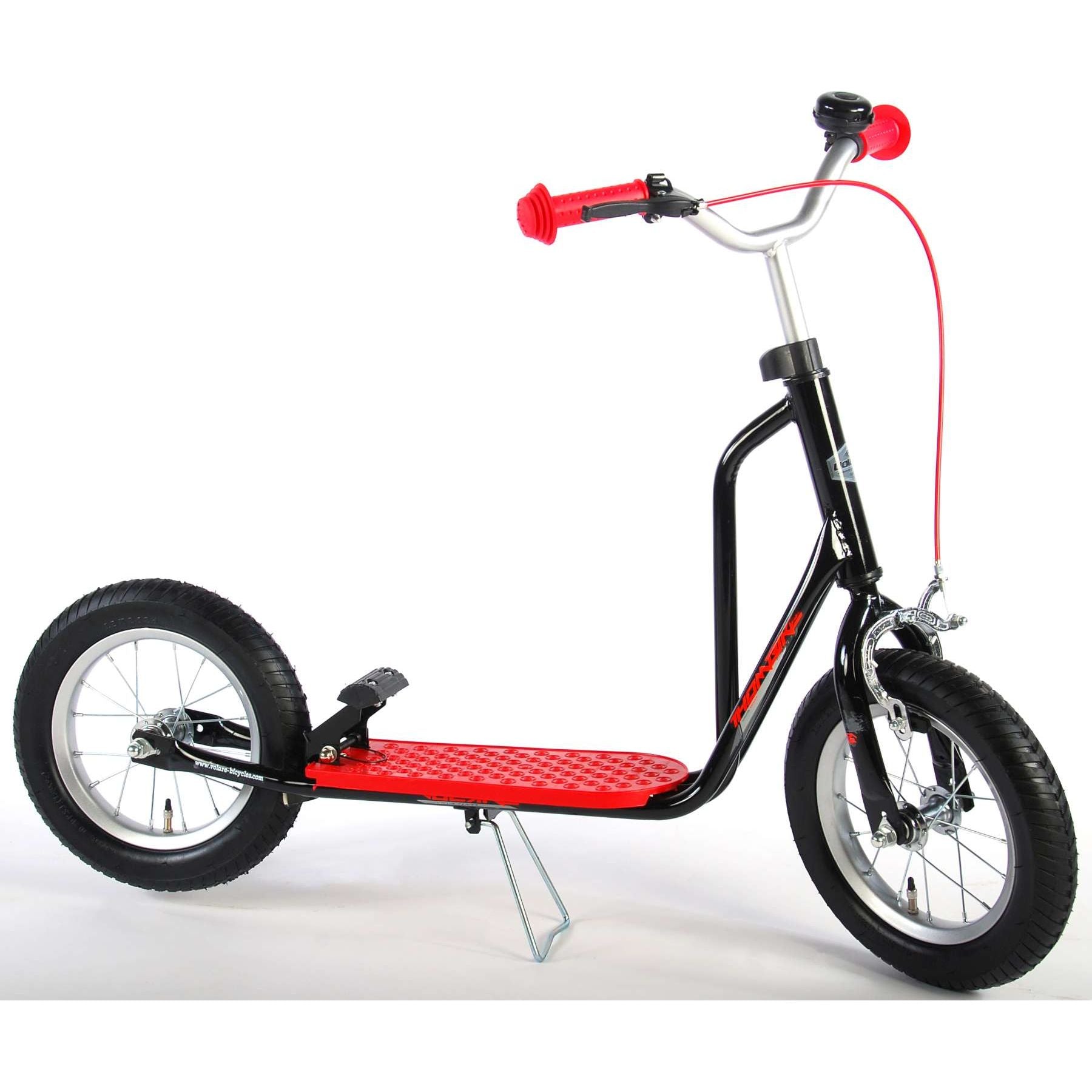 Volare Step - Jongens en Meisjes - 12 inch - Zwart Rood