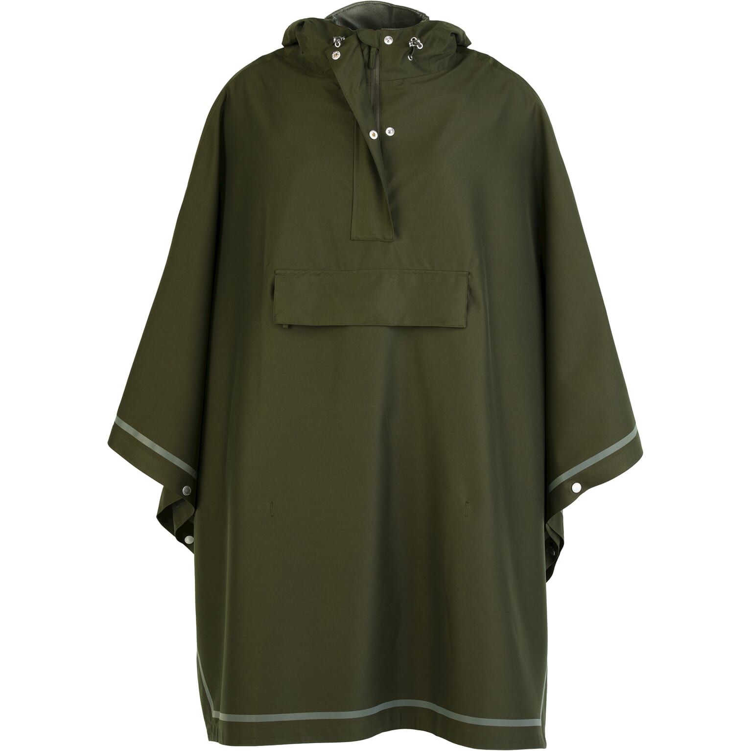 Weathergoods Zweden Weathergoods Zweden poncho Imbris Groen ML