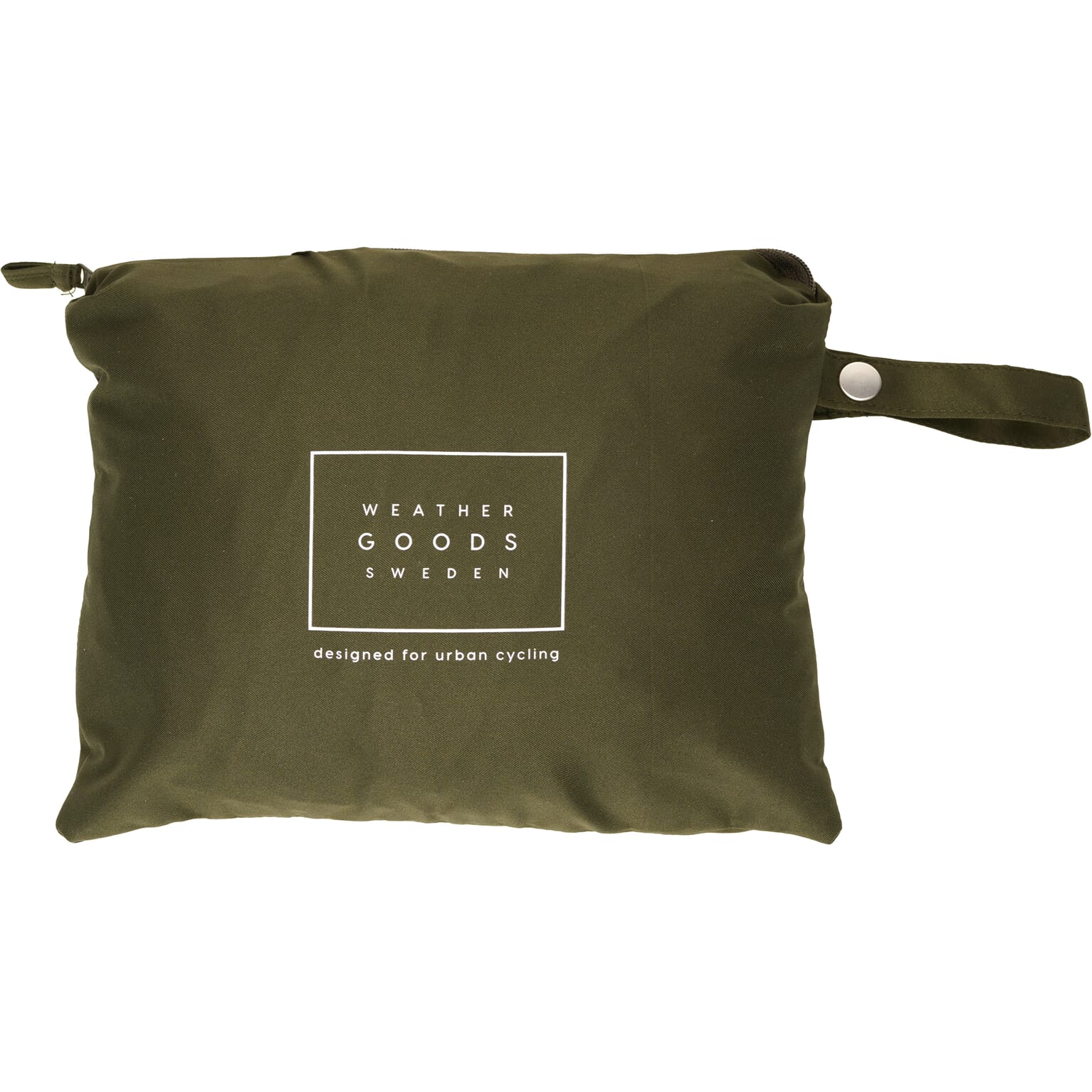 Weathergoods Zweden Weathergoods Zweden poncho Imbris Groen ML