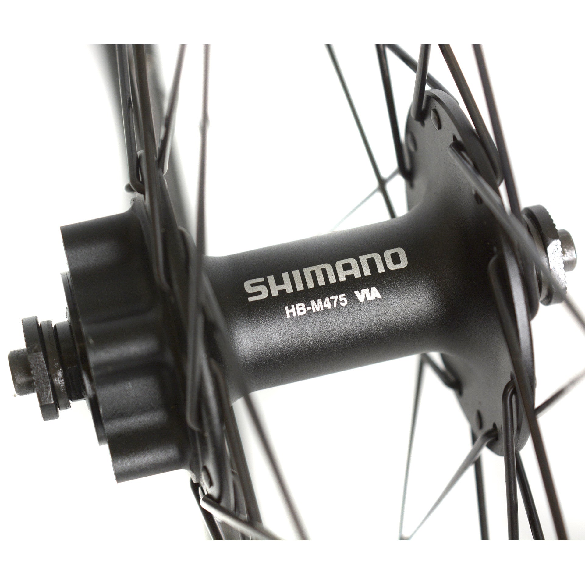 Shimano velox voorwiel 28 gravel 19 m475 disc 100mm qr
