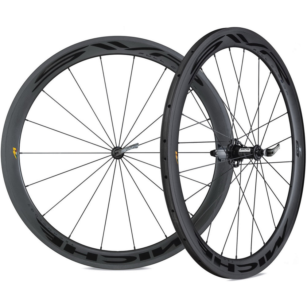 Miche wielset swr full carbon 50 50 zwart shimano