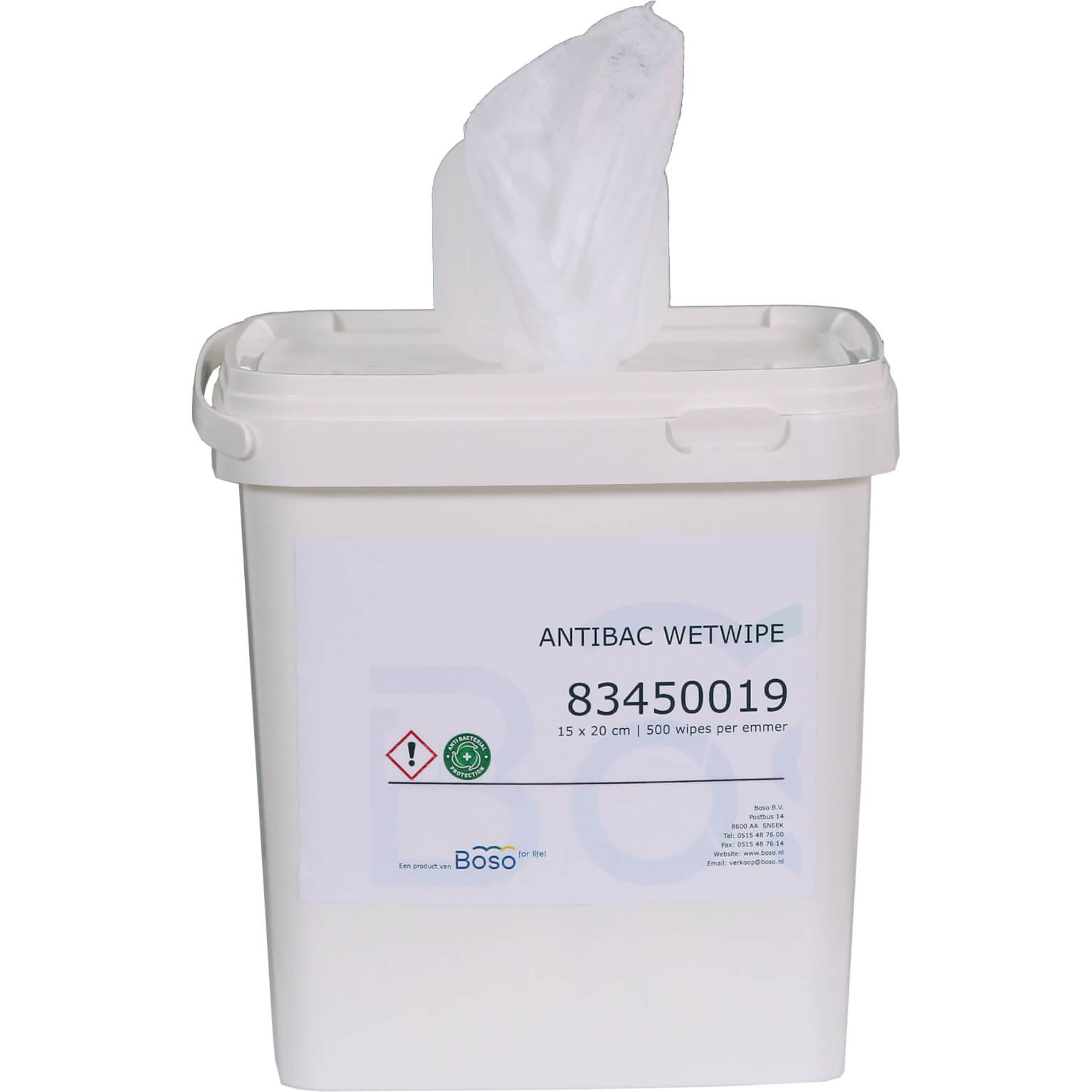 Primp Antibac vochtige doekjes emmer 500 stuks