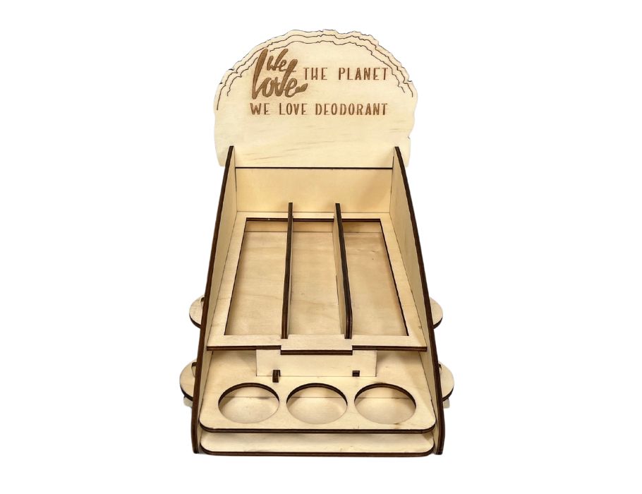 We Love The Planet We Love The Planet Deodorant Display 3 Sticks