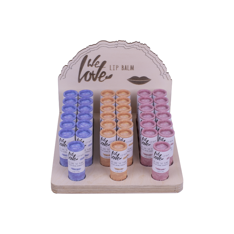 We Love The Planet We Love The Planet Lippenbalsem Display