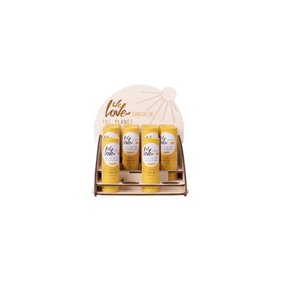 We Love The Planet We Love The Planet Zonnebrandcrème Display