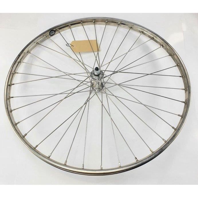 Roue avant 26x1 3 8 ws33 chrome