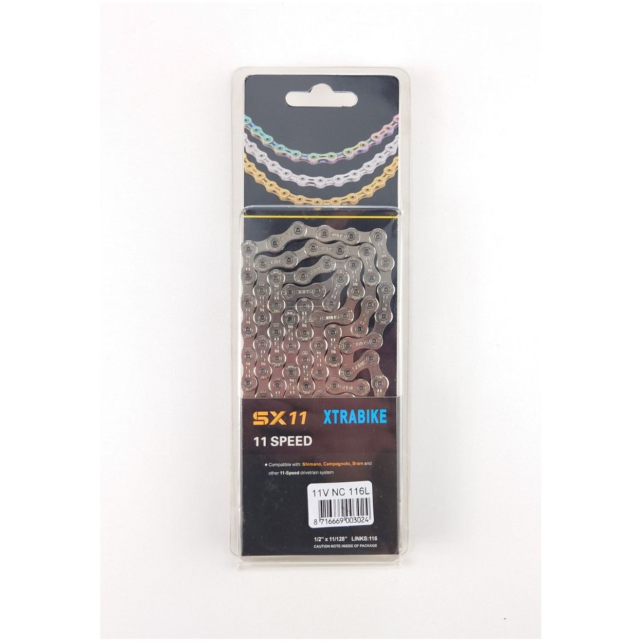 Xtrabike ketting 11v nc 116l