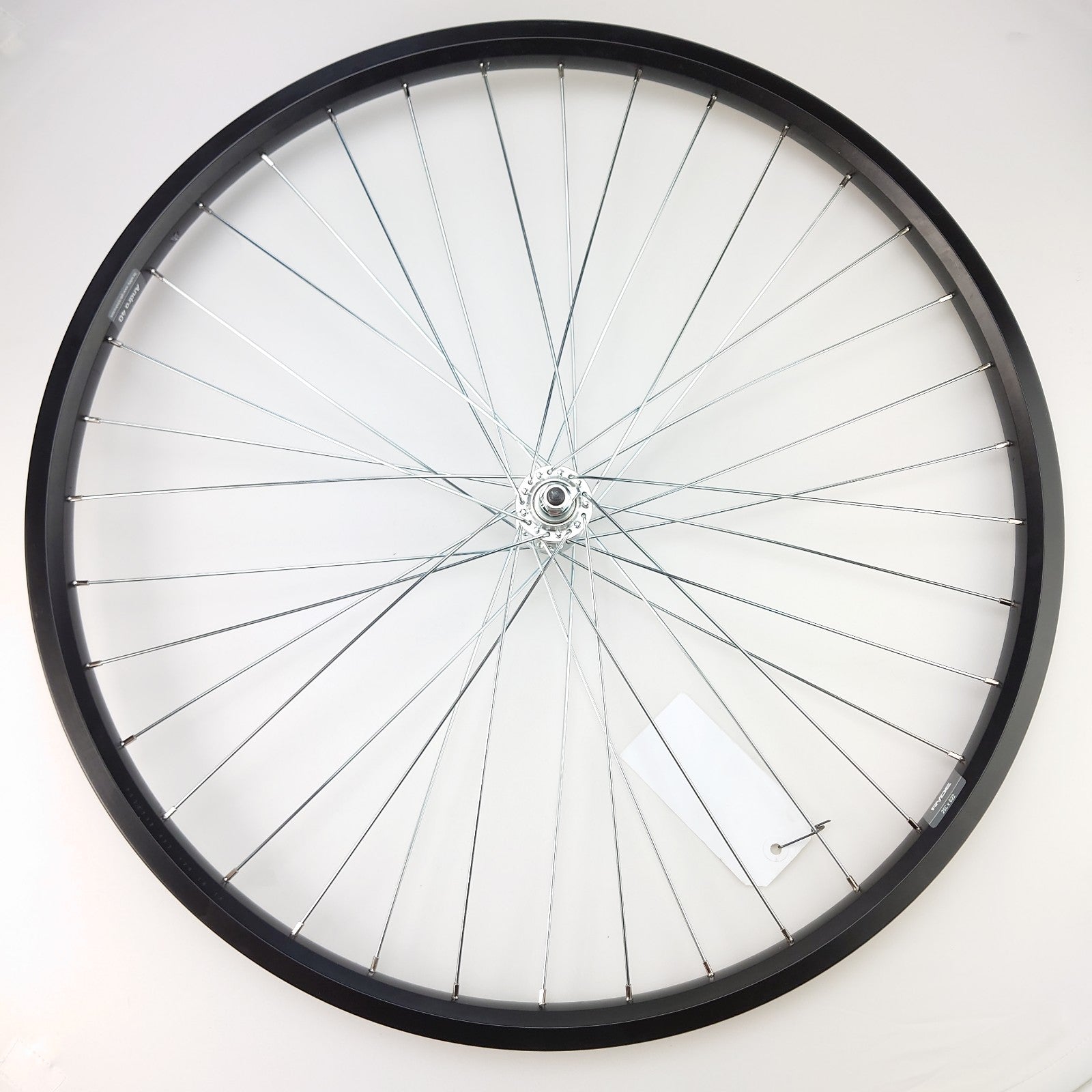 Roue avant 28 import alu noir
