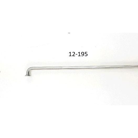 Rayons 12-195 zinc sans écrou