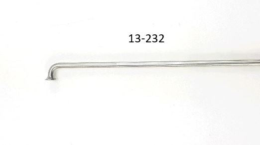 Sapim spokes 13-232 zinc without nipple
