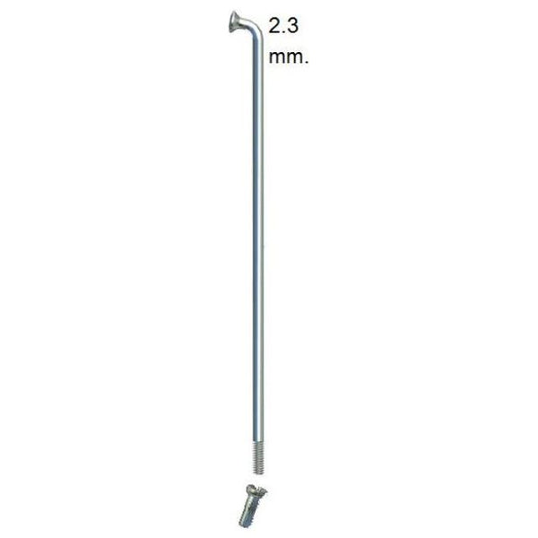 Sapim spokes 13-142 stainless steel with nipple