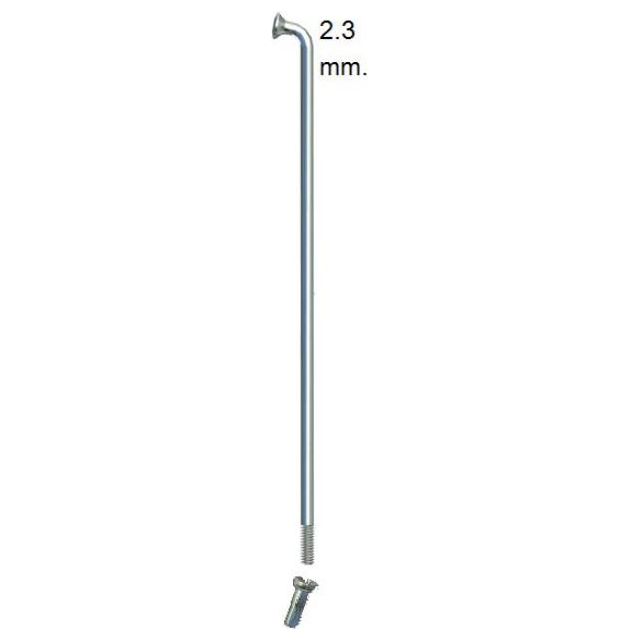 Sapim spaken 13-142 RVS met nippel