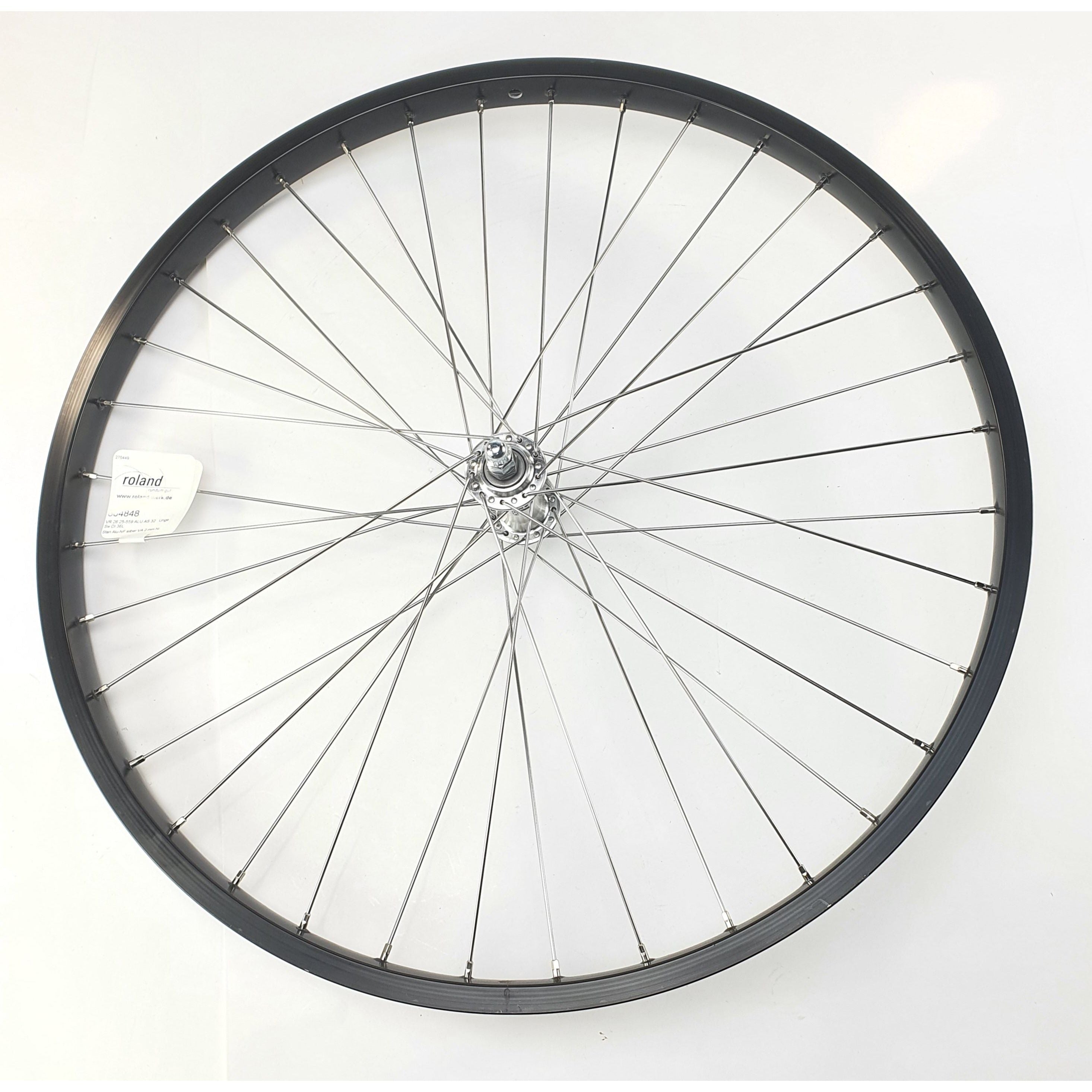 Roue avant 26x1.75 2.00 alu noir