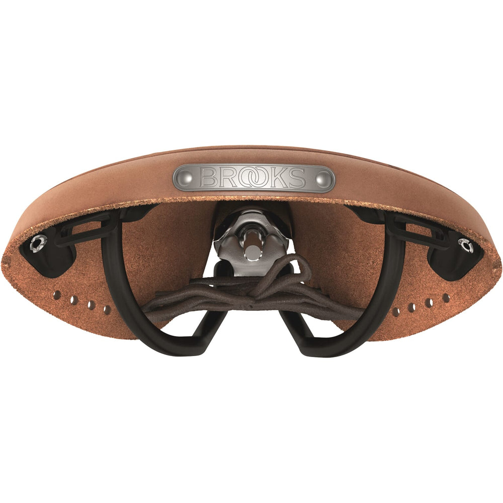 Brooks Zadel B17S Softenet kort donkerbruin