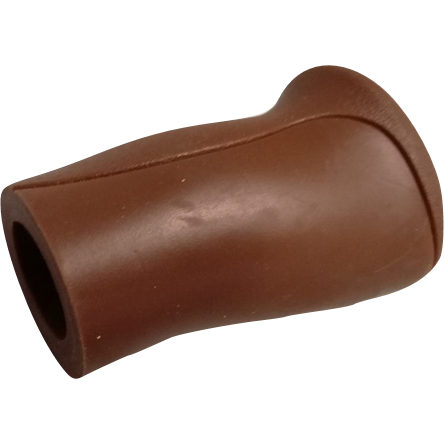 Poignée Gazelle gauche droite 80mm aero marron clair