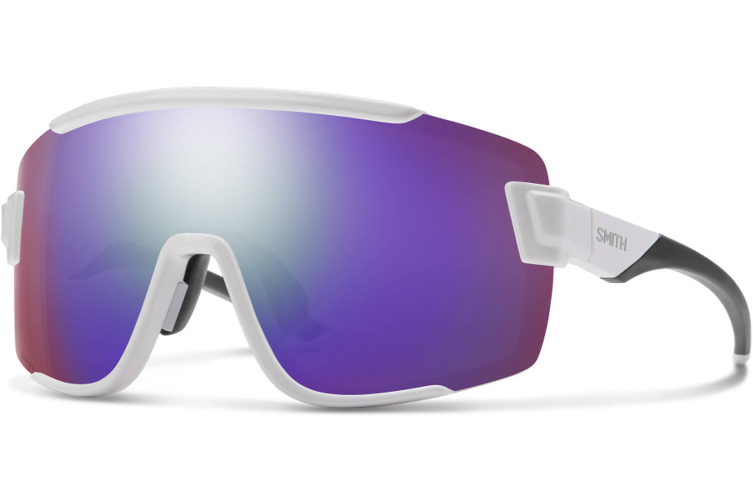 Smith - wildcat bril white chromapop violet mirror