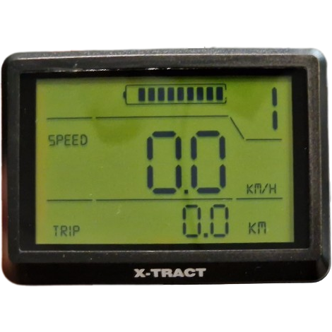 King kt km5207 x-tract display e-bike 24v 36v 48v incl stuurbed u-ard vrouw