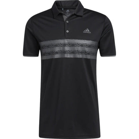 golfpolo Core heren polyester zwart maat XS