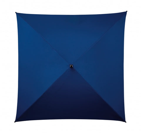 paraplu vierkant 94 cm polyester donkerblauw
