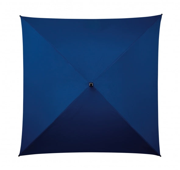 paraplu vierkant 94 cm polyester donkerblauw
