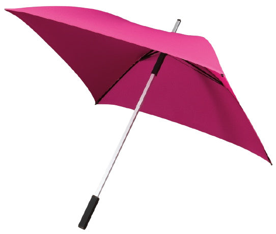paraplu vierkant 94 cm polyester roze