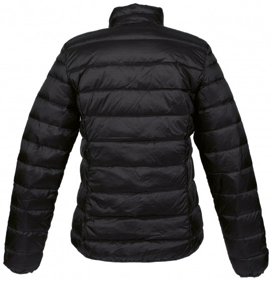 Outdoorjack Helsinki Dames Dons Nylon Zwart maat XL