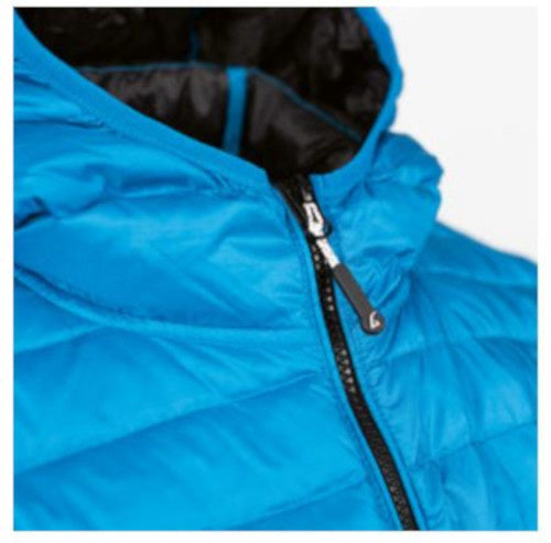 Outdoorjas Glasgow Heren Nylon Blauw Zwart Maat XS