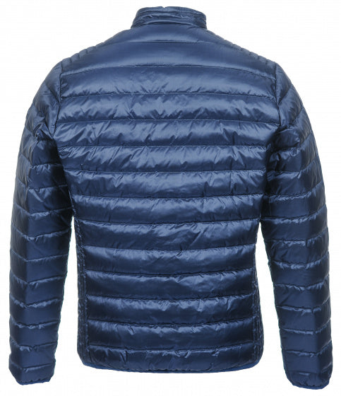 Outdoorjas Workuta Heren Nylon Donkerblauw Rood mt XS