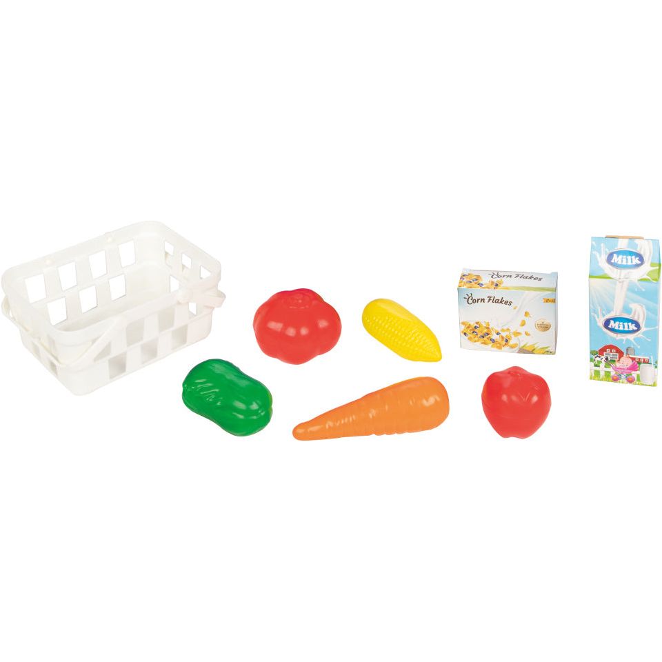 speelgoed supermarktset paars 25-delig