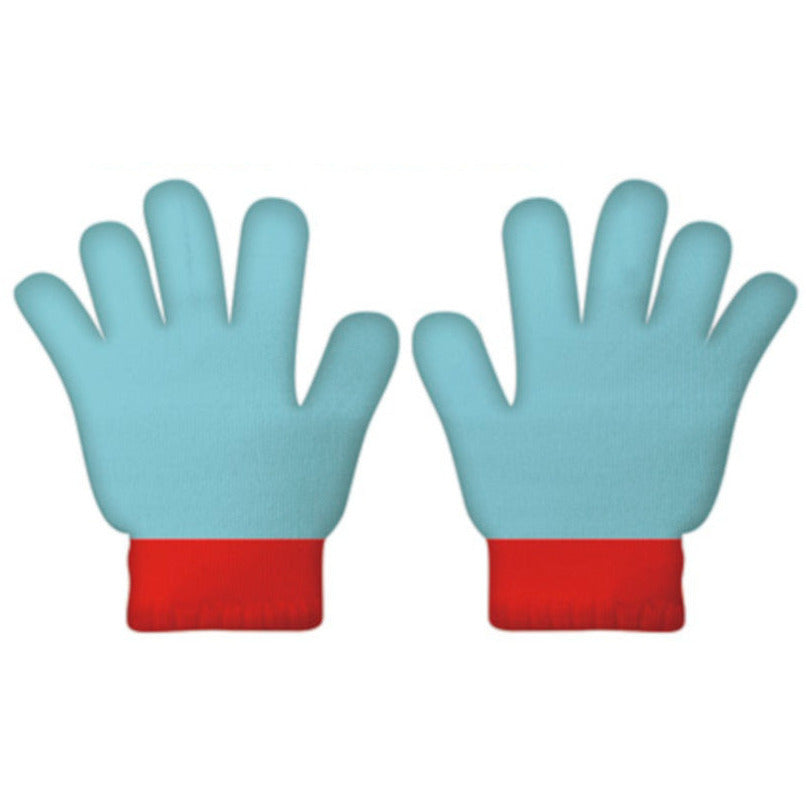 Arditex Accessoiresset junior acryl blauw rood 3-delig one-size