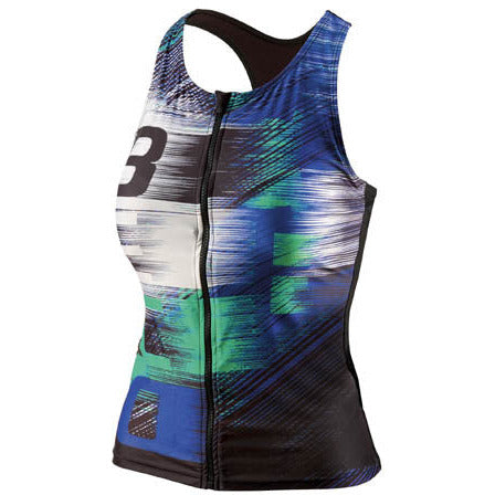 tanktop BEsuit dames D-cup polyamide elastaan ​​groen mt 36