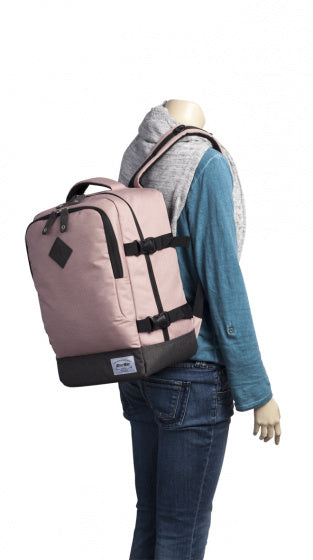 reisrugzak 18 liter polyester roze