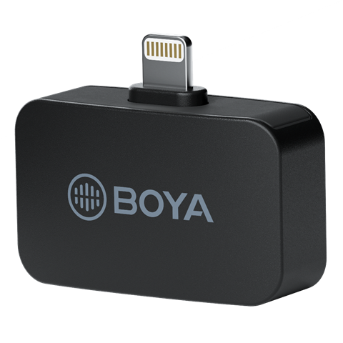 Boya 2,4 GHz Dasspeldmicrofoon Draadloos BY-M1LV-D voor iOS
