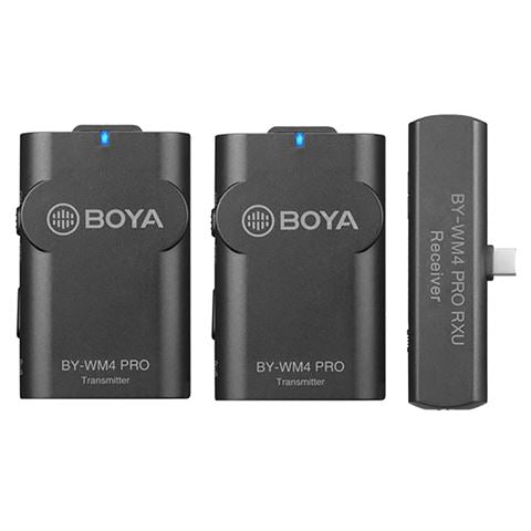 Boya 2.4 GHz Duo Lavalier Microphone Wireless BY-WM4 Pro-K6 for Android