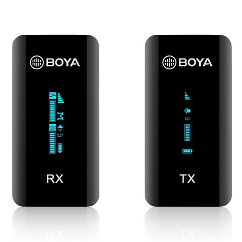 Micro sans fil ultra-compact Boya 2,4 GHz BY-XM6-S1