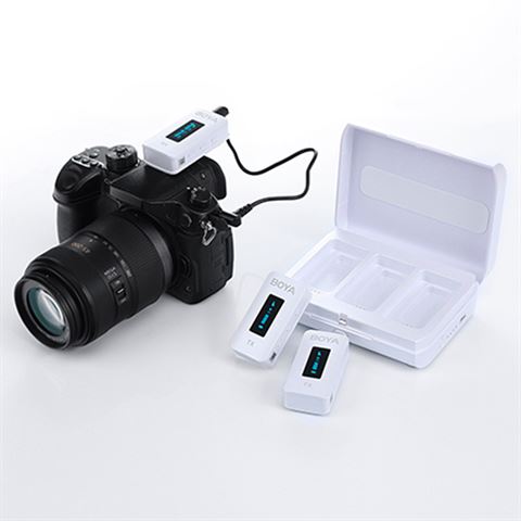 Boya Draadloze Microfoonset BY-XM6-K2W