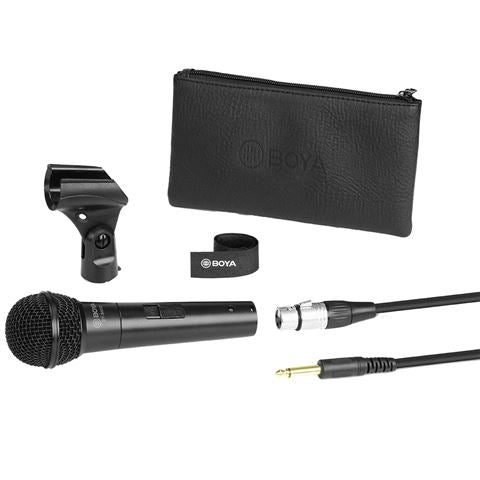Microphone vocal et vocal portable dynamique Boya BY-BM58