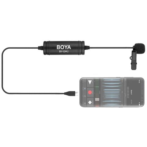 Micro Lavalier Boya BY-DM2 pour Android