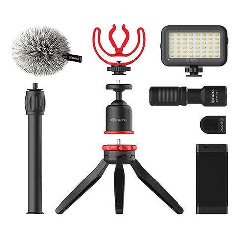 Ensemble vidéo universel pour smartphone Boya BY-VG350