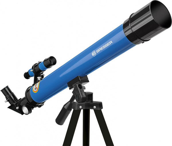 telescoop 45 600 junior 56 cm aluminium blauw 10-delig