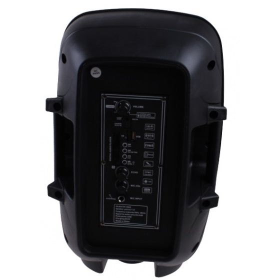 Speaker met Microfoon Zwart 5-delig