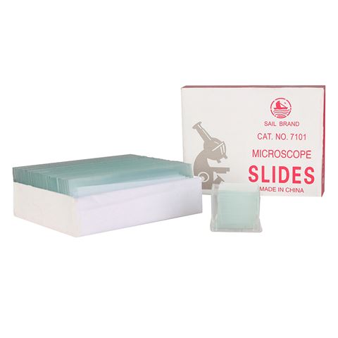 Diapositives Byomic Object 25x75 mm 50 pcs. et lamelles 18x18 mm 100 pcs.